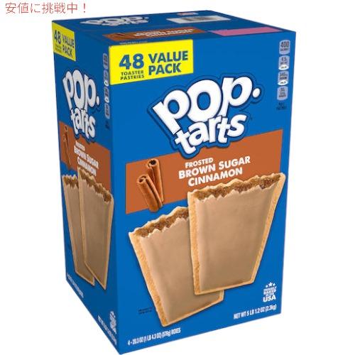 大容量！Kellogg&apos;s Pop-Tarts, Brown Sugar Cinnamon / ケロ...