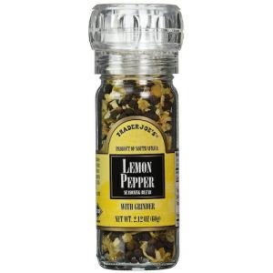 トレーダージョーズ レモンペッパー シーズニング 調味料 2.12oz / Trader Joe's Lemon Pepper Seasoning