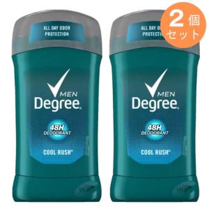 【2個セット】Degree Deodorant Cool Rush 3oz / ディグリー メンズ ...