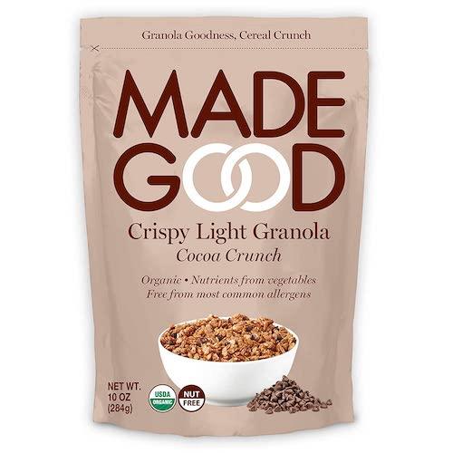 【並行輸入品】MadeGood クリスピー ライト グラノーラ ココアクランチ 284g / 10o...
