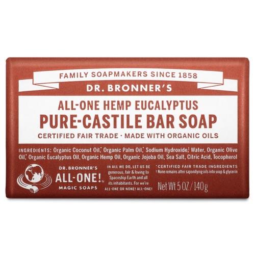 ドクターブロナー マジックソープバー ユーカリプタス 140g Dr. Bronner&apos;s カスティ...