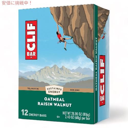 CLIF Bar Energy Bar, Oatmeal Raisin Walnut クリフバー エ...