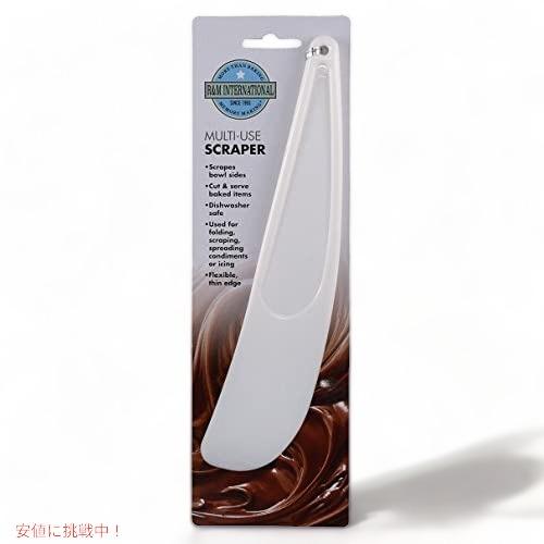 【並行輸入品】ベーキングスパチュラスクレーパー ホワイト Baking Spatula Scrape...