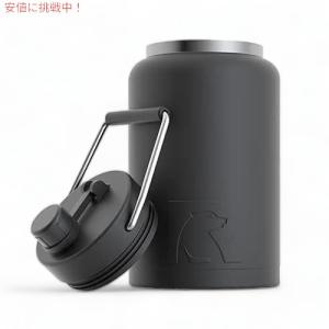 RTIC ハーフガロン ジャグ ブラック ステンレス 1.9L