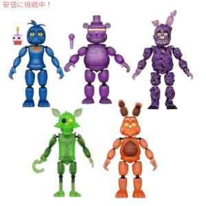 【ファンコ】ファイブナイツアットフレディーズ フィギュア５点セット ファイブ・ナイツ・アット・フレディーズ ファンコ 5インチ アクション