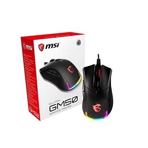 【並行輸入品】MSI Clutch GM50ゲーミングマウス、7200 DPI、20M Omronス...