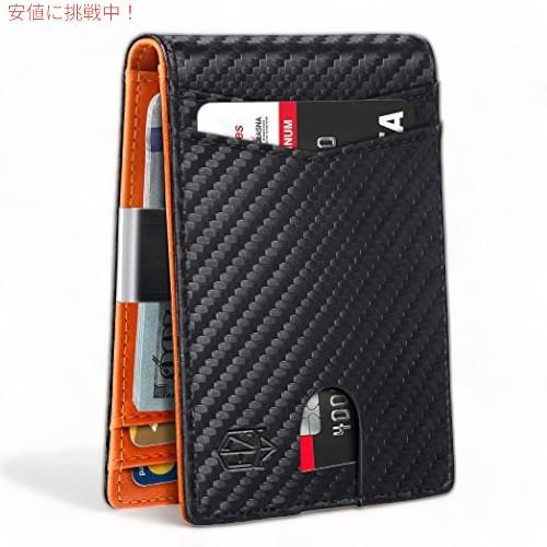 【並行輸入品】Zitahli 財布 メンズ スリム 12スロット メンズ RFIDウォレット ミニマ...