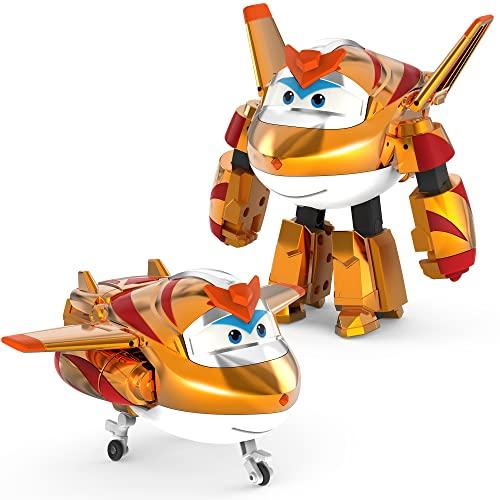 【並行輸入品】Super Wings 5インチ 変形ゴールデンボーイ アクションフィギュア ゴールド