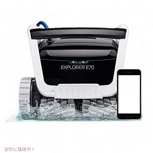 【並行輸入品】Dolphin  ドルフィン Explorer E70 ロボットプール掃除機 Wi-F...