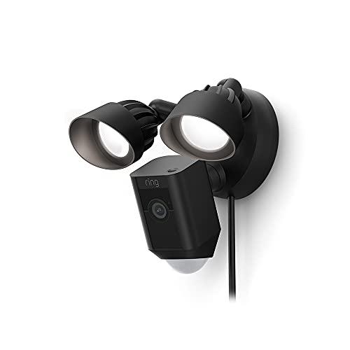 【並行輸入品】Ring Floodlight Cam Plus - プラグインパワー、ブラック