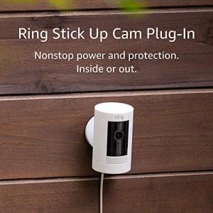 新品Ring Stick Up Cam リング スティックアップカム 防犯カメラ Ring Stick Up Cam Battery (リング スティックアップカム