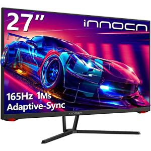 INNOCN 27インチ ゲーミングモニター 165Hz 1920×1080P FHD 1ms ブラック - 27G1G｜americankitchen