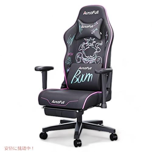 【並行輸入品】AutoFull C3 グラフィティ ゲーミングチェア 人間工学に基づいたチェア 調節...