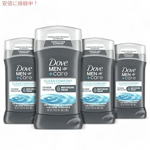 【並行輸入品】[4個セット] Dove ダブ メン＋ケア デオドラント [クリーンコンフォート] ス...
