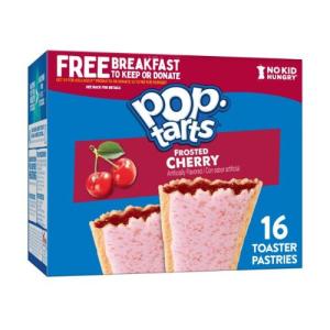 Kellogg's Pop-Tarts, Frosted Cherry / ケロッグ ポップタルト  16枚入り
