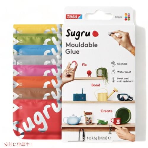 Sugru Moldable Glue (Pack of 8) / スグル モルダブルグルー マルチ...