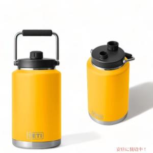 並行輸入品】YETI RAMBLER HALF GALLON JUG [KING CRAB ORANGE