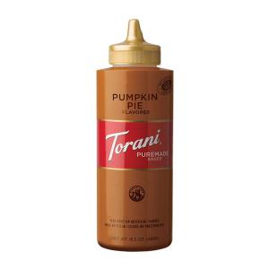 トラーニ ピュアメイド パンプキン パイ ソース Torani Puremade Pumpkin Pie Sauce, 16.5 Ounces