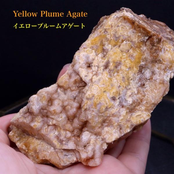 ※SALE※ イエロープルーム アゲート 瑪瑙 258g YPA010 鉱物 原石 天然石 パワース...