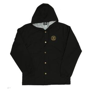 ローカード コーチジャケット フード ナイロンジャケット ブラック スケート LOWCARD STORM CHEATER HOODED COACH JACKET BLACK 送料無料｜americanrushstore