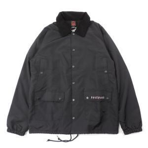 スピットファイヤー ナイロン ジャケット ブラック メンズ スケート SPITFIRE OLD E EMB CUSTOM JACKET BLACK 送料無料｜americanrushstore