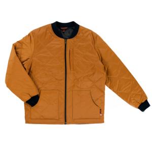 タフダック キルティング ワーク ジャケット プリマロフト ブラウン メンズ TOUGH DUCK QUILTED JACKET PRIMALOFT BROWN 送料無料｜americanrushstore