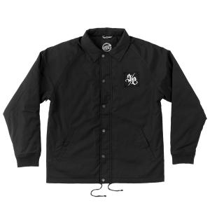 SANTA CRUZ / サンタクルーズ MAC COACH WINDBREAKER ウィンドブレーカー コーチジャケット BLACK ブラック 送料無料｜americanrushstore