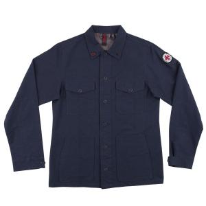 INDEPENDENT / インデペンデント FRICTION MILITARY JKT ジャケット NAVY ネイビー 送料無料｜americanrushstore