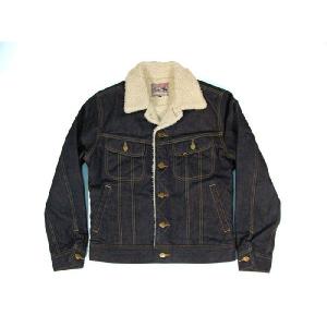 リー ボア ストームライダー デニムジャケット ボアジャケット リンス