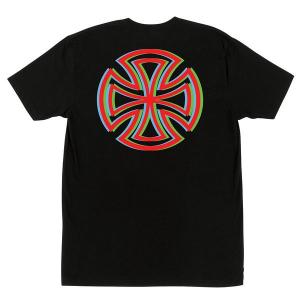 INDEPENDENT / インデペンデント RGB B/C 半袖 Tシャツ BLACK｜americanrushstore