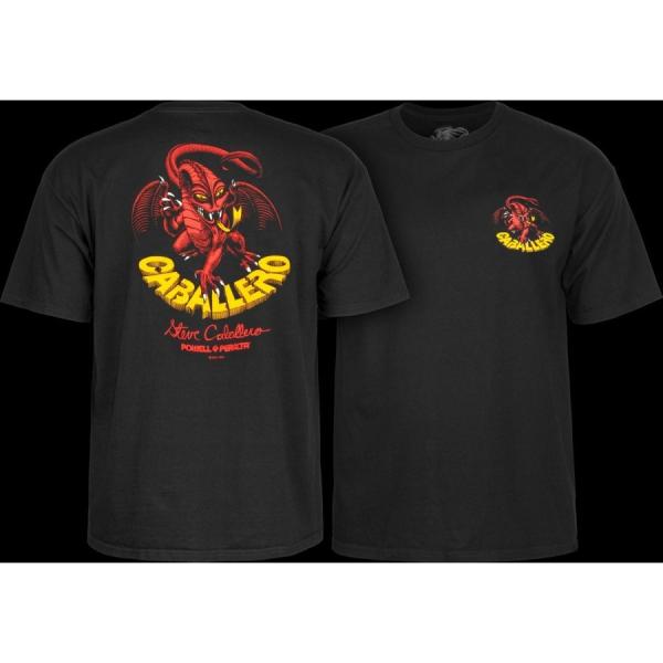 パウエル ペラルタ メンズ 半袖 Tシャツ ブラック 黒 キャバレロ POWELL PERALTA ...