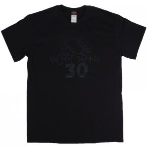 REAL SKATEBOARDS DEEDS OVAL S/S POCKET T SHIRT BLACK AC/DC リアル