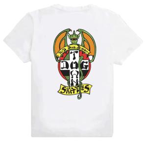 ドッグタウン レッドドック 半袖 Tシャツ ホワイト DOGTOWN SKATES OG RED DOG S/S T-SHIRTS WHITE｜americanrushstore