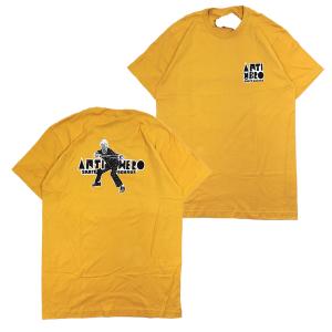 アンタイヒーロー アンチヒーロー メンズ 半袖 Tシャツ イエロー ANTI HERO SKATEBOARDS SLINGSHOT 2 S/S T-SHIRTS GINGER｜americanrushstore