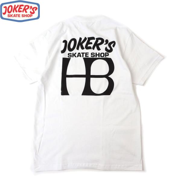 ジョーカーズ スケートショップ メンズ ハンティントンビーチ 半袖 Ｔシャツ ホワイト JOKERS...