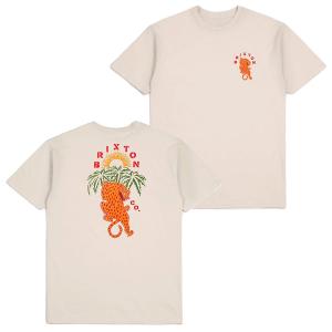 ブリクストン メンズ 半袖 Tシャツ クリーム スタンダードフィット BRIXTON SEEK S/S T-SHIRT CREAM STANDARD FIT 17081｜americanrushstore