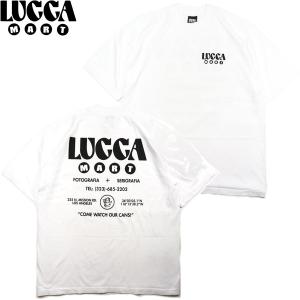 ルッカ マート ショップ オリジナル ロゴ Tシャツ 半袖 ホワイト メンズ レディース LUCCA MART LM SHOP LOGO S/S T-SHIRTS WHITE 送料無料｜americanrushstore