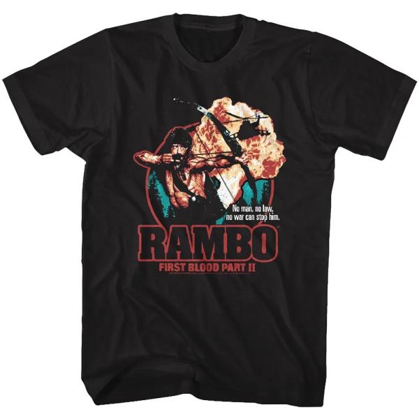ランボー ファースト・ブラッド 海外オフィシャルライセンス プリント Tシャツ 映画 メンズ レディ...