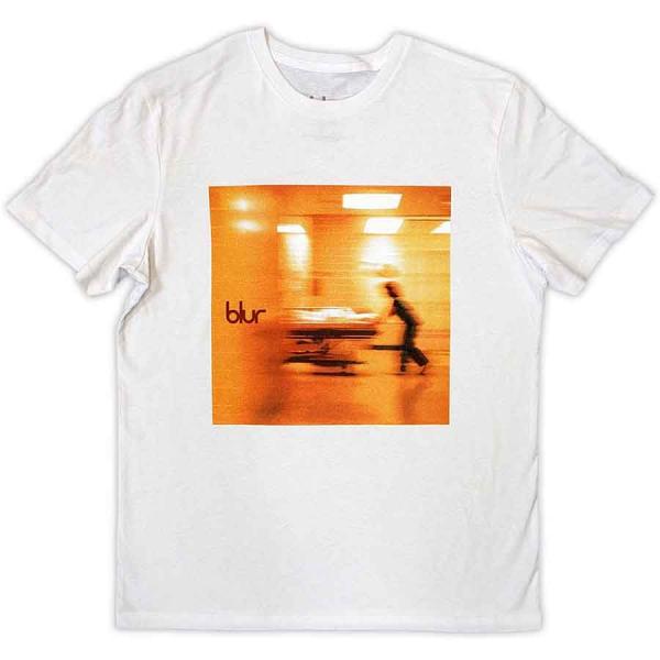 BLUR OFFICIAL LICENSE ALBUM COVER S/S T-SHIRTS WHI...