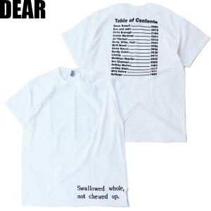 DEAR SKATING / ディアー スケーティング A-1 MEATS S/S TEE 半袖 T