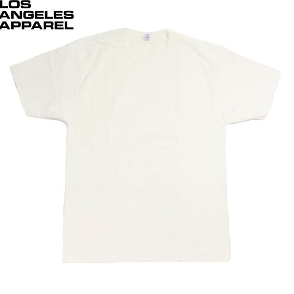ロサンゼルス アパレル 半袖 Tシャツ オフホワイト 2 メンズ LOS ANGELES APPAR...