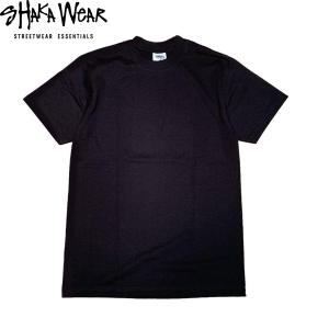 シャカ ウェアー メンズ スーパー マックス ヘビー ウェイト 半袖 Ｔシャツ ブラック SHAKA WEAR SUPER MAX HEAVY S/S T-SHIRTS BLACK｜americanrushstore