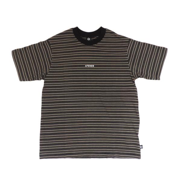 アフェンズ 半袖 Tシャツ ボーダー スケート サーフ メンズ AFENDS ENDER S/S T...