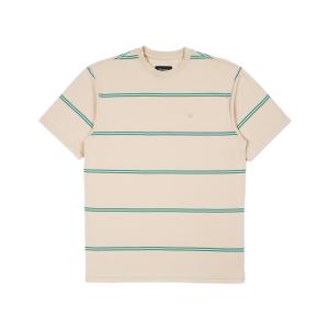 ブリクストン 半袖 Tシャツ ベージュ メンズ スケート サーフ BRIXTON HILT STND FIT S/S KNIT SAFARI/FERN｜americanrushstore