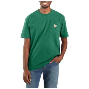 カーハート 半袖 ポケット Tシャツ  ポケT ノース ウッズ ヘザー メンズ CARHARTT POCKET T-SHIRT NORTH WOODS HEATHER｜americanrushstore