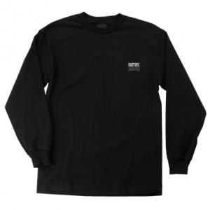 クリーチャー 長袖 Tシャツ ロンT ブラック 黒 メンズ スケート CREATURE SUPPORT L/S T-SHIRTS BLACK｜americanrushstore