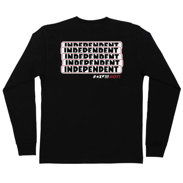 インディペンデント トラック メンズ 長袖 Tシャツ ブラック ロンT INDEPENDENT TR...