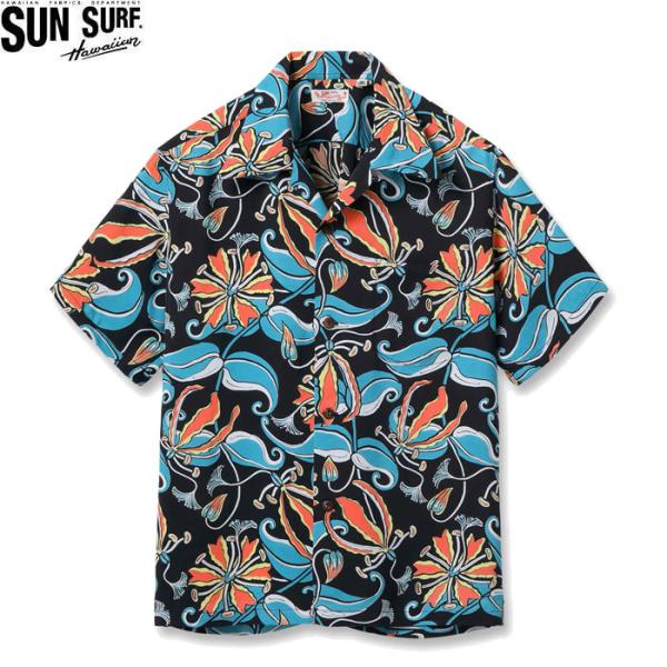 SUN SURF SS39619 S/S RAYON HAWAIIAN SHIRT “SPIDER ...