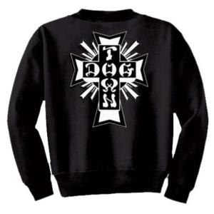DOGTOWN（ドッグタウン） クロスロゴ 長袖 Tシャツ ロンT オールド