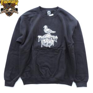 THRASHER（スラッシャー） THRASHER SHADOW MAG LOGO L/S CREAW NECK
